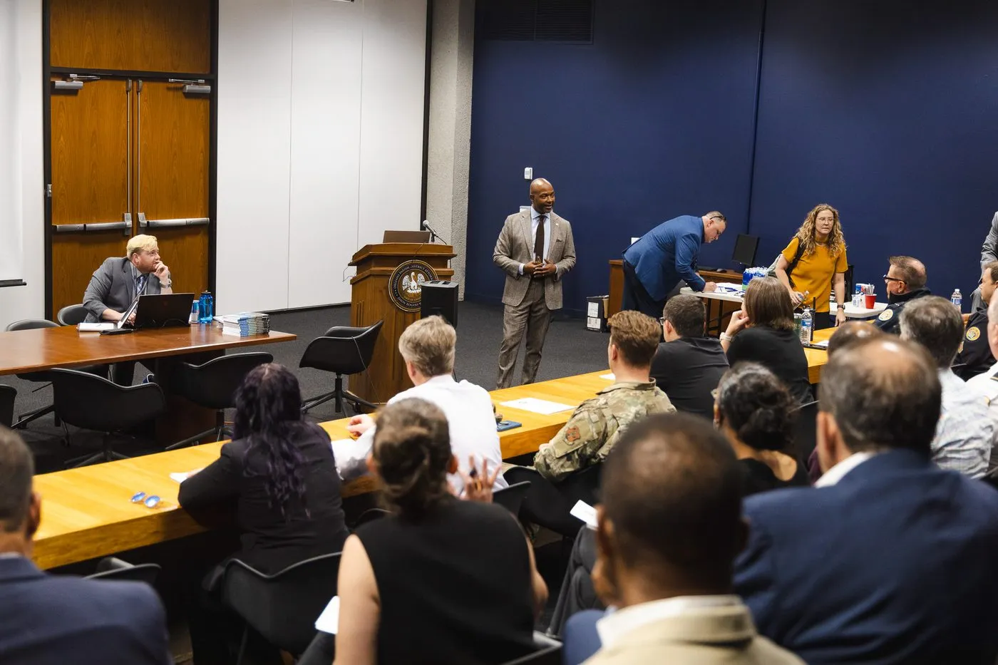 N.O.D.I.C.E. community engagement meeting and place-based safety initiative in New Orleans